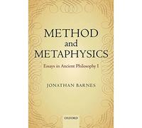 Method and Metaphysics - 9780198709381