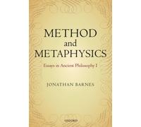 Method and Metaphysics - 9780198709381