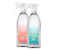 Method Antibacterial All Purpose and Bathroom Spray Cleaner Bundle Water Mi