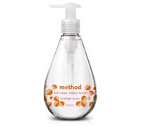 Method Antibacterial Hand Wash, Hand Soap, Gentle Hand Cleansing, Fresh Orange Yuzu Scent, Pack of 1, 1 x 350 ml