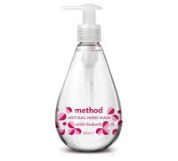 Method Antibacterial Hand Wash, Hand Soap, Gentle Hand Cleansing, Fresh Wild Rhubarb Scent, Pack of 1, 1 x 350 ml