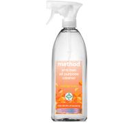 Method Antibacterial Spray All Purpose Cleaner Powerful Formula Kills 999 of Bacteria Orange Yuzu Pack of 1 828 ml