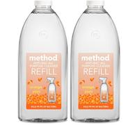 Method Antibacterial Spray Refill, All Purpose Cleaner, Orange Yuzu, 2L (Pack of 2)