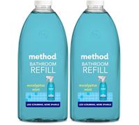 Method Bathroom Cleaner Refill, Eucalyptus Mint, 2 L (Pack of 2)