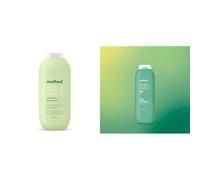 Method Body Wash, Daily Zen, Shower Gel, Cucumber, Seaweed and Green Tea Scent, 1x 532ml + Method Shampoo Daily Zen 1x 350ml