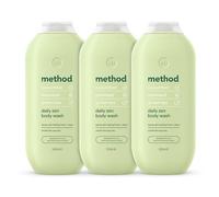 Method Body Wash, Daily Zen, Shower Gel, Vibrant Cucumber, Seaweed and Green Tea Scent, Pack of 3, 3 X 532ml