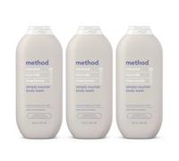 Method Body Wash, Simply Nourish, Paraben and Phthalate Free, 18 oz (Pack of 3)