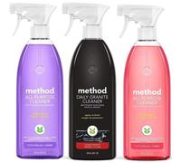 Method Cleaner Sprays - Multi-Surface Cleaners variety Pack - Stone Shower And multi Purpose Cleaners 28 Ounce (3 Pack)