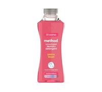 method Concentrated Laundry Detergent, Washing Liquid Fresh Peony Blush Scent,1 x 33 Washes, 1x 990ml
