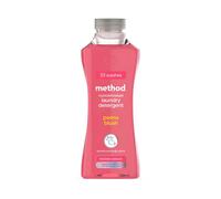 method Concentrated Laundry Detergent, Washing Liquid Fresh Peony Blush Scent,1 x 33 Washes, 1x 990ml
