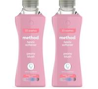 method Fabric Softener, Fabric Conditioner to Soften Your Clothes, With Fresh Peony Blush Scent, 1 x 33 Washes, 1x 990ml (Pack of 2)