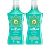 method Fabric Softener Tropical Coconut, 2 x 45 Wash / 2 x 1.575L