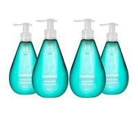 Method Hand Wash, Waterfall, Gentle Hand Soap, Pack of 4, 354ml