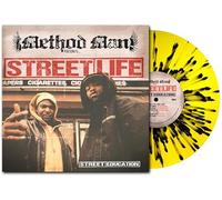 Method Man presents Street Life - Street Education (20th Anniversary Edition) (Limited Deluxe Edition) (Yellow/Black Splatter Vinyl) [VINYL]