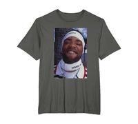 Method Man Wu-Tang Clan 1993 by Andy Willsher T-Shirt, Men's Big and Tall, Asphalt Grey, 2X Tall