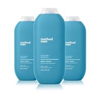 Method Men Body Wash, Glacier + Granite, Paraben and Phthalate Free, 18 ml (Pack of 3)