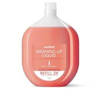 Method Method Refill Washing Up Liquid Peach & Pink Pepper 1L