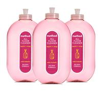Method Multipurpose, All Floor Cleaner, Gently Cleans and Shines, Fresh Wild Rhubarb Scent, Pack of 3, 3 x 739ml
