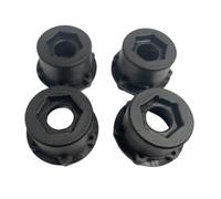 Method RC 1/8 Monster Truck Tyre Adaptor 17mm Hex 24.8mm Thickness 4 Pack MTDHS004