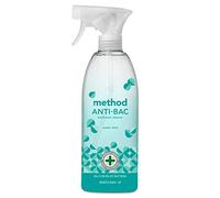 Method Water Mint Anti-Bac Bathroom Cleaner, 828 ml (Pack of 8)