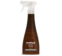 Method Wood Polish Spray, Wood Cleaner with Moisturising Oil, Gently Cleans and Shines, Almond Natural Scent, Pack of 1, 354ml