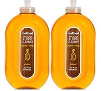 Method Wooden Floor Cleaner, Almond, 739 ml (Pack of 2)
