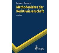 Methodenlehre der Rechtswissenschaft, Larenz, Karl 9783540590866 New<-