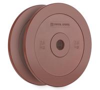 Methoder Technique Training Discs Weight Plates Rubber Pair 2.5 kg Red