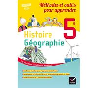 Méthodes et outils pour apprendre - Histoire-Géographie 5e Éd. 2017 - Cahier élève