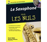 Méthodes et pédagogie FIRST INTERACTIVE GABEL / VILLMOY - LE SAXOPHONE POUR LES NULS + CD Harmonica