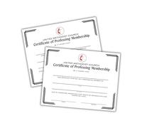 Methodist Church New Member Membership Confirmation Certificate 30pk 8.5x11” Salvation Faith Baptism Welcome to Frame Confirm