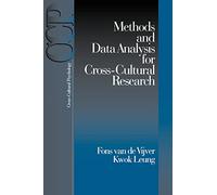 Methods and Data Analysis for Cross-Cultural Research: 1 (Cross Cultural Psychology)