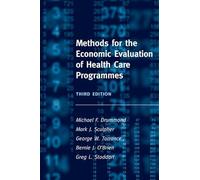 Methods for the Economic Evaluation of Health Care Programmes