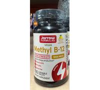 Methyl B-12, Vitamin B12 Lemon, 1,000 mcg, 100 Chew Lozenges Jarrow