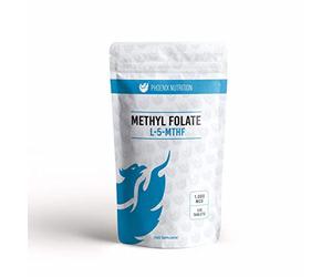 Methyl Folate 1000mcg x 360 Tablets - L-5-MTHF L-5-Methyltetrahydrofolate (folic Acid)