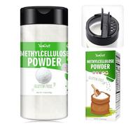 Methylcellulose Powder - 3.5oz Pure Methylcellulose Powder for Fondant, Ice Cream Stabilizer, Food Grade Methylcellulose Thickener and Emulsifier for Cake, Frozen Foods, Candy, Yogurt, Gum Paste