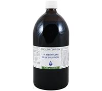 Methylene Blue 1% solution 33.8 Fl Oz - 1000 ml | Ultra High Purity | USP Pharma Grade Ingredients - Third-Party Tested | Formaldehyde free | Glass Bottle | Heiltropfen®