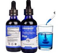 Methylene Blue 1% Solution (60ml) - Brain & Mitochondrial Support - Premium Nootropic Drops for Cognitive Performance - Third-Party Tested USP-Grade Methylene Blue for Humans, Daily Wellness Support