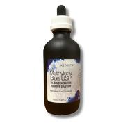 Methylene Blue USP 4 oz / 100 ml 1% Concentration Solution +99% Purity