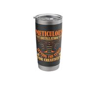 Meticulous Installation Setting The Stage - Drywall Stainless Steel Insulated Tumbler
