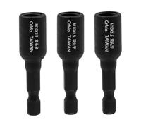 MetieFasia 3 Pcs Double Head Screwdriver Bits, Heavy Duty Tool for Installing Hanger Bolts in Woodworking, M10