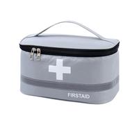 MetieFasia Empty, Portable And Compact Organizer for The Office, Camping, Gym And Outdoor Activities, L Gray