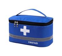 MetieFasia Empty, Portable And Compact Organizer for The Office, Camping, Gym And Outdoor Activities, L Blue