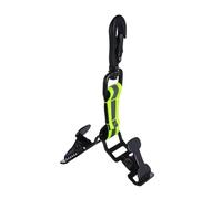 MetieFasia Glove Strap, Work Glove Accessory, Cold Weather, Tool with Double Clips, Equipment, Green