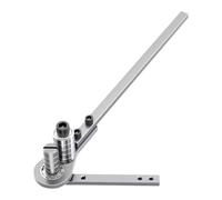 MetieFasia Manual Pipe Bender, Tube Bending Tool, Heavy Duty and Versatile Manual Pipe Bender, Steel Bar Bender for Light Supports, Tubes, for 1mm to 2mm
