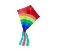 MetieFasia Miniature 1/64 Scale Resin Kite Model, Multifunctional And Lightweight, for Architectural Model Accessories. Hand-painted, Rainbow