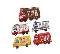 MetieFasia Portable Educational Puzzle Game Adapted for Developing Fine Motor Skills, Ideal for Stimulating Young Children (ages 3 And Up). Platea