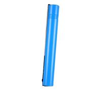 MetieFasia Poster Storage Tube with Lid, Round Storage Container with Shoulder Strap for Paper Rolls, Artwork, Posters, Plans, blue