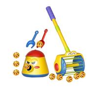 MetieFasia Push Toy for Walking, Educational And Stimulating for Toddlers, Promoting Balance And Motor Development, Style B