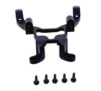 MetieFasia RC Car Front Part Front Block Aluminum Alloy Accessories Stability Performance Fits Model 244016 1/24 Child Use Indoor Modeling, Black